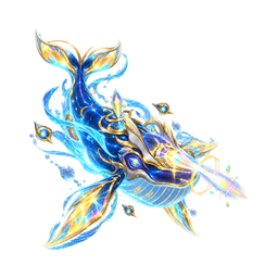 海鏡鯨神 AI 生成戰鬥美術